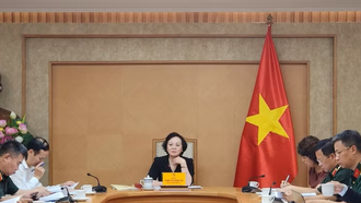Quang cảnh cuộc họp. 