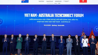 Tổng Bí thư, Chủ tịch nước Tô Lâm và các đại biểu dự Diễn đàn khoa học công nghệ, đổi mới sáng tạo, đầu tư, giáo dục đào tạo Việt Nam-Australia.