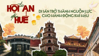 Từ Hội An đến Huế: Di sản trở thành nguồn lực cho hành động khí hậu