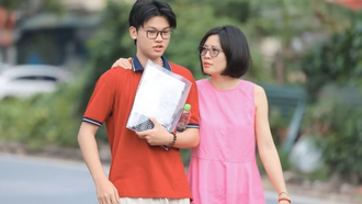 Thí sinh dự thi môn thi cuối của kỳ thi. 
