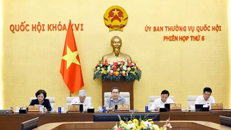 Chủ tịch Quốc hội Trần Thanh Mẫn phát biểu. 