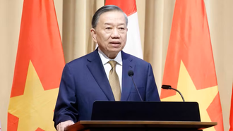 Tổng Bí thư, Chủ tịch nước Tô Lâm phát biểu chính sách "Quan hệ đối tác chiến lược Việt Nam – Canada trong bối cảnh thế giới đầy biến động”.