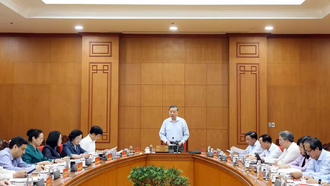 Tổng Bí thư, Chủ tịch nước Tô Lâm phát biểu chỉ đạo tại buổi làm việc về phát triển thể dục thể thao trong giai đoạn mới.