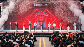 Giải Marathon Quốc tế Hà Nội Techcombank Mùa thứ 5 chính thức khai mạc.