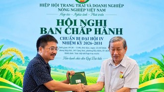 Nhà báo Vũ Tiến làm Phó Chủ tịch Hiệp hội Trang trại và Doanh nghiệp nông nghiệp Việt Nam