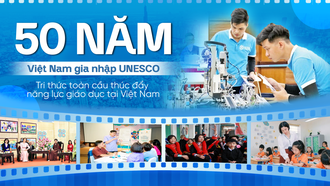 50 năm Việt Nam gia nhập UNESCO: Tri thức toàn cầu thúc đẩy năng lực giáo dục tại Việt Nam