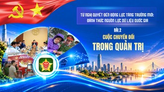 Từ Nghị quyết đến động lực tăng trưởng mới: Đánh thức nguồn lực dữ liệu quốc gia - Bài 2: Cuộc chuyển đổi trong quản trị 