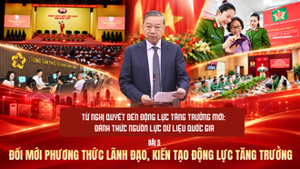 Từ Nghị quyết đến động lực tăng trưởng mới: Đánh thức nguồn lực dữ liệu quốc gia - Kỳ 5: Đổi mới phương thức lãnh đạo, kiến tạo động lực tăng trưởng