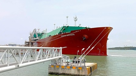 PV GAS đã tiếp nhận tàu PACIFIC SUCCESS với hơn 71.000 tấn LNG nhập khẩu từ Australia