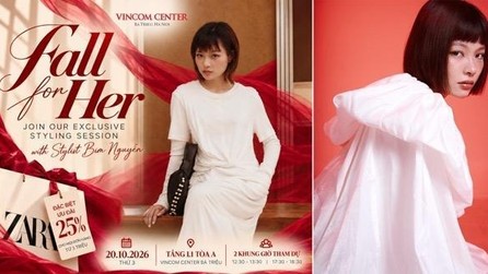 Trải nghiệm tư vấn phong cách, khám phá những cách phối đồ mới tại Vincom Center Bà Triệu