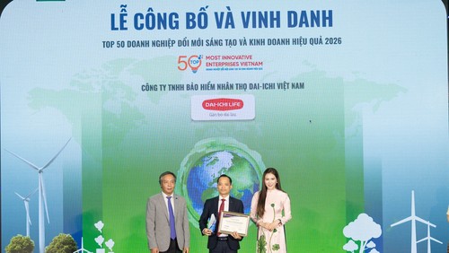 Dai-ichi Life Việt Nam được vinh danh với 4 giải thưởng uy tín tại Diễn đàn Doanh nghiệp Việt Nam 2026
