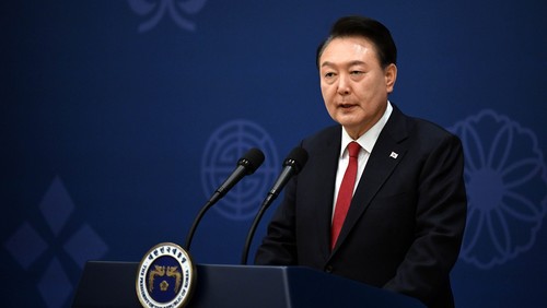 Tổng thống Hàn Quốc Yoon Suk Yeol.