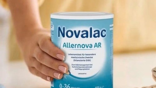 Bộ Y tế cảnh báo không sử dụng sữa bột trẻ em Allernova AR có số lô 183403 do Laboratoires Novalac sản xuất. (Ảnh: Novalac)