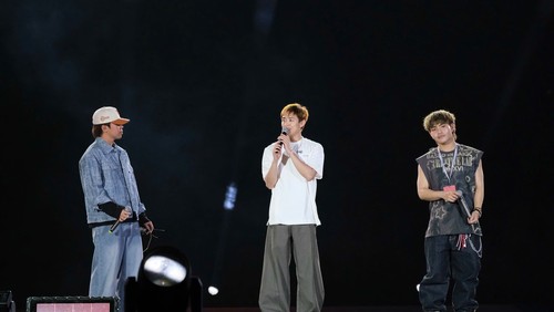 Đêm tổng duyệt Mega Concert “Đại ngàn chạm biển xanh” hoàn thiện sân khấu thực cảnh quy mô quốc gia