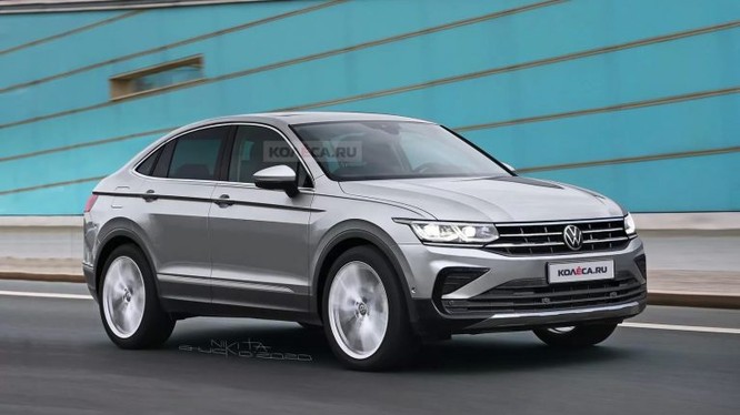 Volkswagen bí ẩn với phiên bản Tiguan Coupe