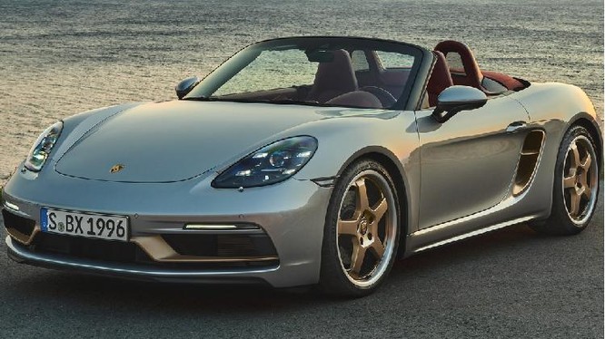 Porsche Boxster bản kỷ niệm 25 năm, giới hạn 1.250 chiếc