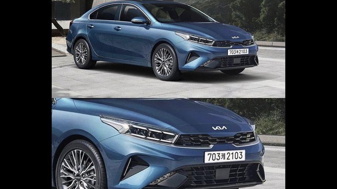 Kia Cerato 2021 Facelift dần lộ diện