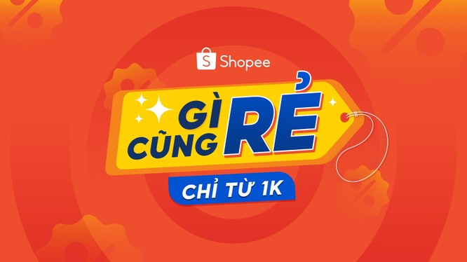 Shopee Sale ngày 15/6 hơn 6.000 sản phẩm giá chỉ từ 1 ngàn đồng