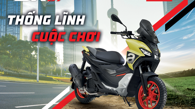 Piaggio Việt Nam ra mắt Aprilia SR GT 200 - Đỉnh cao về hiệu suất và thiết kế