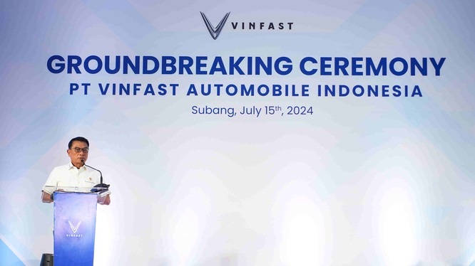 VinFast khởi công nhà máy tại Indonesia