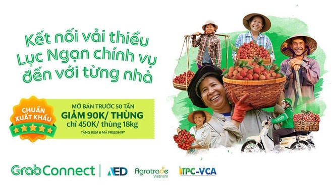 GrabConnect: hỗ trợ tiêu thụ nông sản, thúc đẩy chuyển đổi số và góp phần phát triển nông nghiệp