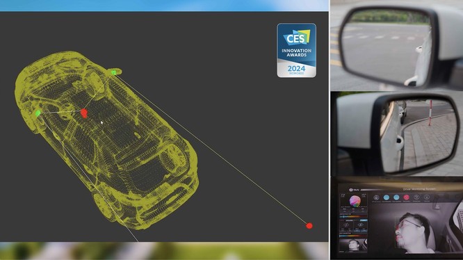 VinFast MirrorSense đoạt giải thưởng Innovation Award Honoree tại CES 2024