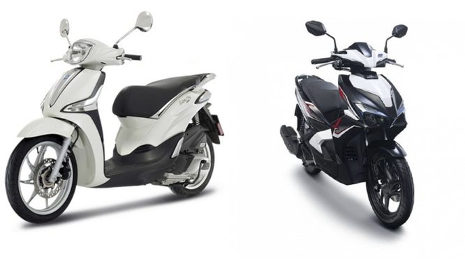 Cầm 60 triệu đi mua xe ga, chọn Honda Airblade hay Piaggio Liberty?