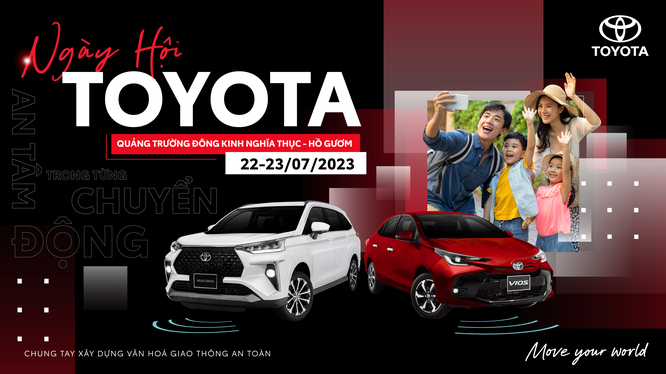  “Ngày hội Toyota” tại Hà Nội chung tay xây dựng văn hóa giao thông an toàn 