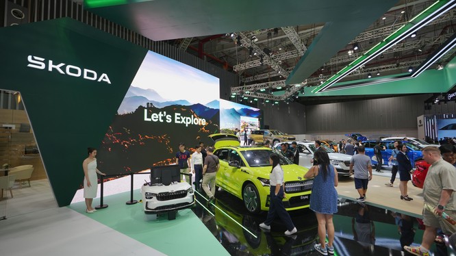 SKODA mang tới triển lãm Vietnam Motor Show 2024 6 mẫu xe hoàn toàn mới 