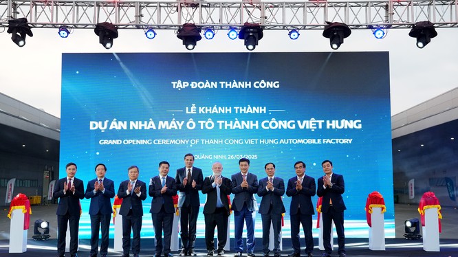 Tập đoàn Thành Công khánh thành nhà máy sản xuất ô tô Skoda tại Việt Nam