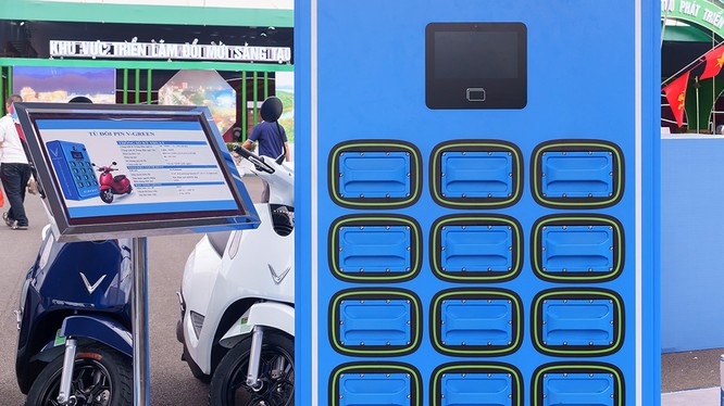 V-Green triển khai mô hình nhượng quyền tủ đổi pin xe máy điện - Chỉ từ 210 triệu tạo dòng tiền bền vững