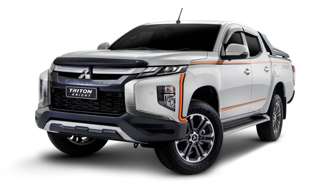 Mitsubishi Triton phiên bản 'Hiệp sỹ', chỉ sản xuất 120 chiếc