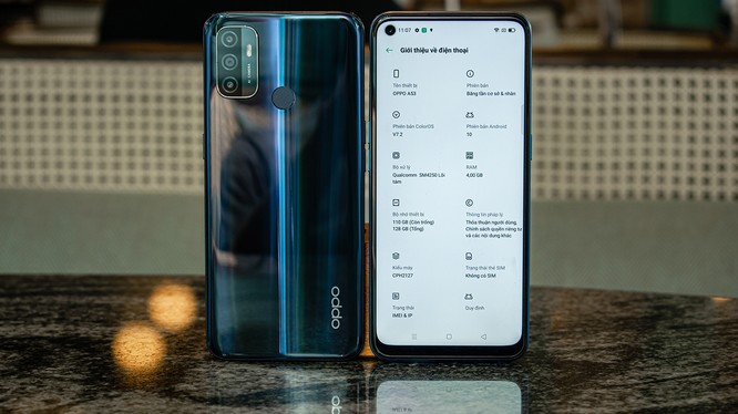 Cùng giá tiền OPPO A53 thua Vsmart Live 4 về mọi mặt