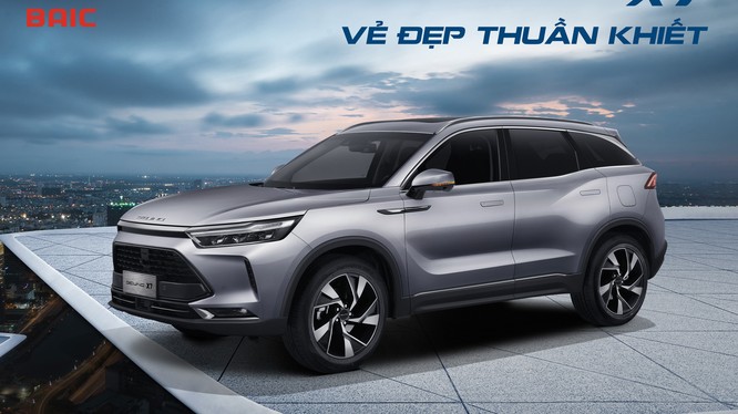 Beijing X7, xe 'Tàu' đầy công nghệ giá cực rẻ vừa có mặt tại Việt Nam
