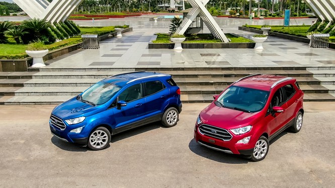 Ra mắt Ford EcoSport mới, nâng cấp công nghệ, bỏ lốp dự phòng