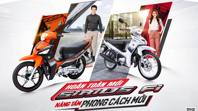 Yamaha ra mắt Sirius Fi hoàn toàn mới – “Nâng tầm phong cách sống”