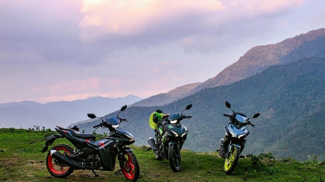 Trên chiếc Yamaha Exciter là những con người tự do, hiện đại