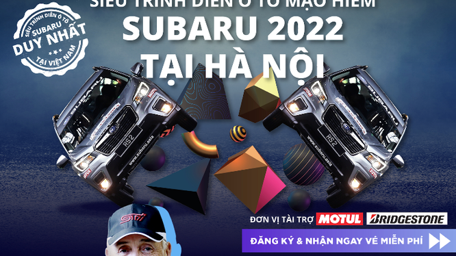 Trình diễn ô tô mạo hiểm Subaru chính thức trở lại Hà Nội