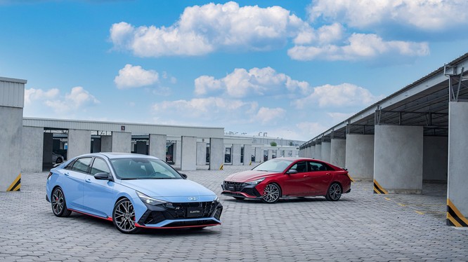 Hyundai Elantra N - “mẫu xe đua đường phố” chính thức trưng bày tại Việt Nam
