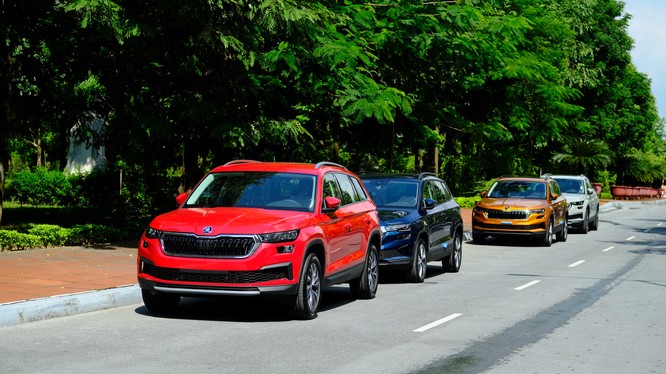 Skoda chính thức ra mắt tại Việt Nam với bộ đôi Skoda Karoq và Kodiaq