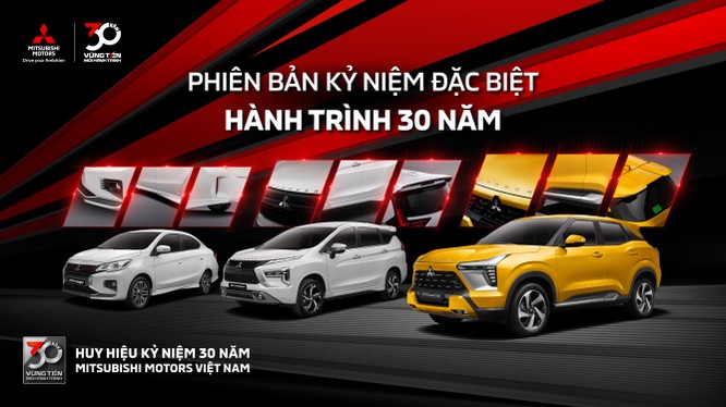 "30 Năm – Vững tiến mỗi hành trình" Mitsubishi Motors Việt Nam tại triển lãm ô tô Việt Nam 2024