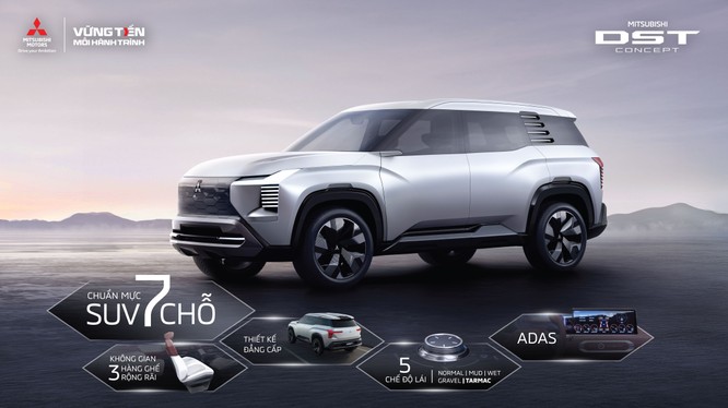 Mitsubishi DST Concept chính thức ra mắt