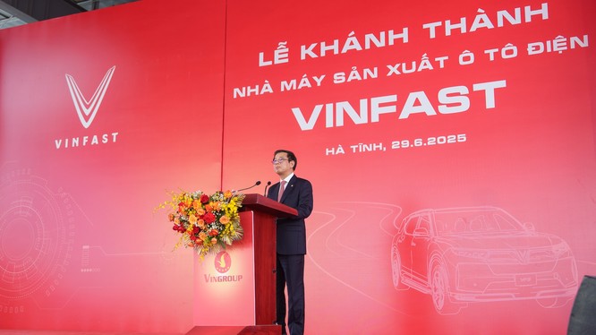 VinFast khánh thành nhà máy sản xuất ô tô điện tại Hà Tĩnh