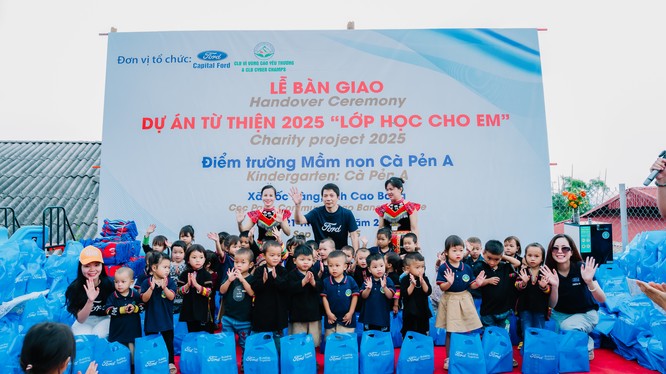 Ford Việt Nam triển khai tháng chăm sóc toàn cầu, cùng nhau xây đắp cộng đồng bền vững