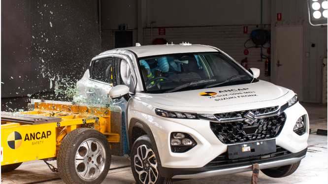 Cảnh báo người tiêu dùng: An toàn một sao cho Suzuki Fronx, thử nghiệm cho thấy lỗi linh kiện