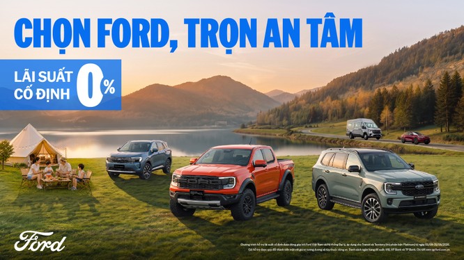 Ford Việt Nam triển khai chương trình "Chọn Ford, Trọn An Tâm"