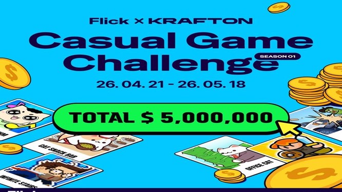 KRAFTON và Neptune ra mắt cuộc thi game toàn cầu trị giá 5 triệu USD