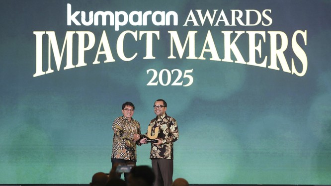 VinFast được vinh danh tại indonesia với giải Kumparan Awards: Impact Makers 2025