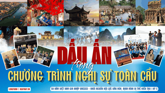 50 năm Việt Nam gia nhập UNESCO – Khơi nguồn nội lực văn hóa, định hình vị thế kiến tạo | Kỳ 5: Dấu ấn trong chương trình nghị sự toàn cầu