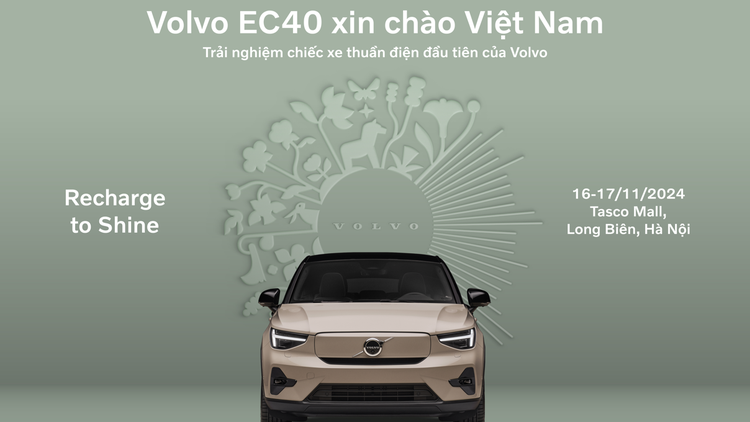 Volvo Cars sắp ra mắt mẫu xe EC40 thuần điện đầu tiên tại Việt Nam, sau khi hoàn thiện dải sản phẩm Plug-in Hybrid